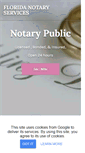 Mobile Screenshot of mynotary1.com